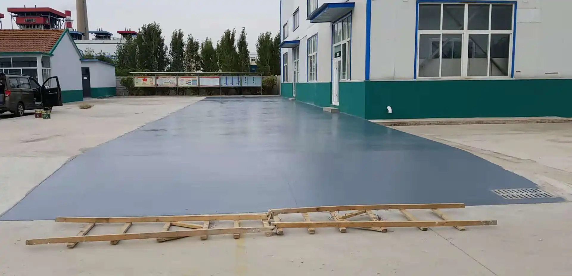 恩施车间厂房地坪漆修补翻新